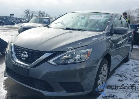 2019 Nissan Sentra S из США, поврежденный, VIN 3N1AB7AP1KY259319